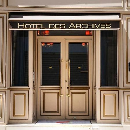 Hotel Des Archives Paris Luaran gambar